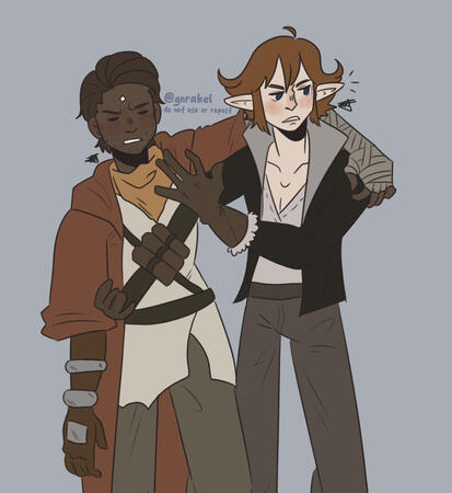 Mio+Gaius(FFXIV) Mio+Gaius(FFXIV)